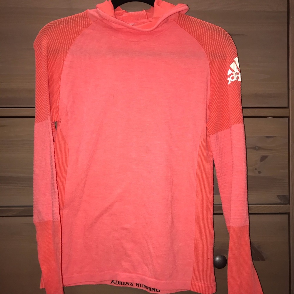 Adidas Pink Mesh Pullover